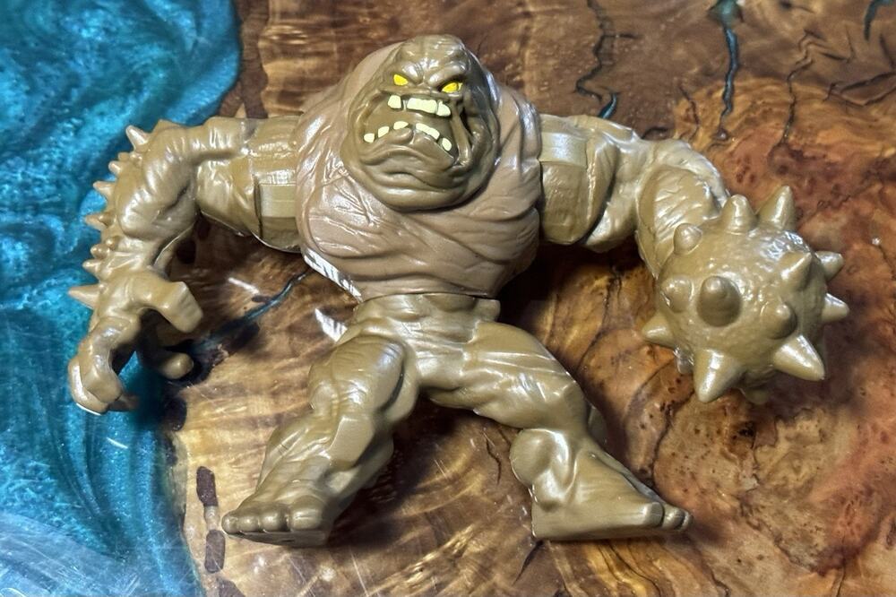 Clayface Action Figure From Batman Batcycle/Batmoto, Spin Master, DC Comics